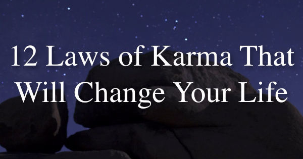 12 laws of karma