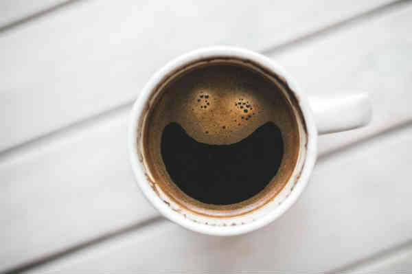 happy coffee cup