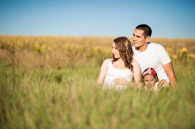 family enjoying a day out in nature together