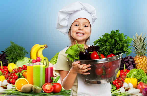 young lady preparing a healthy meal