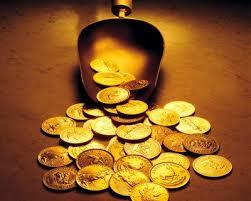 golden coins