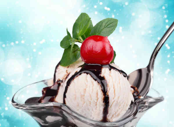 ice cream sundae