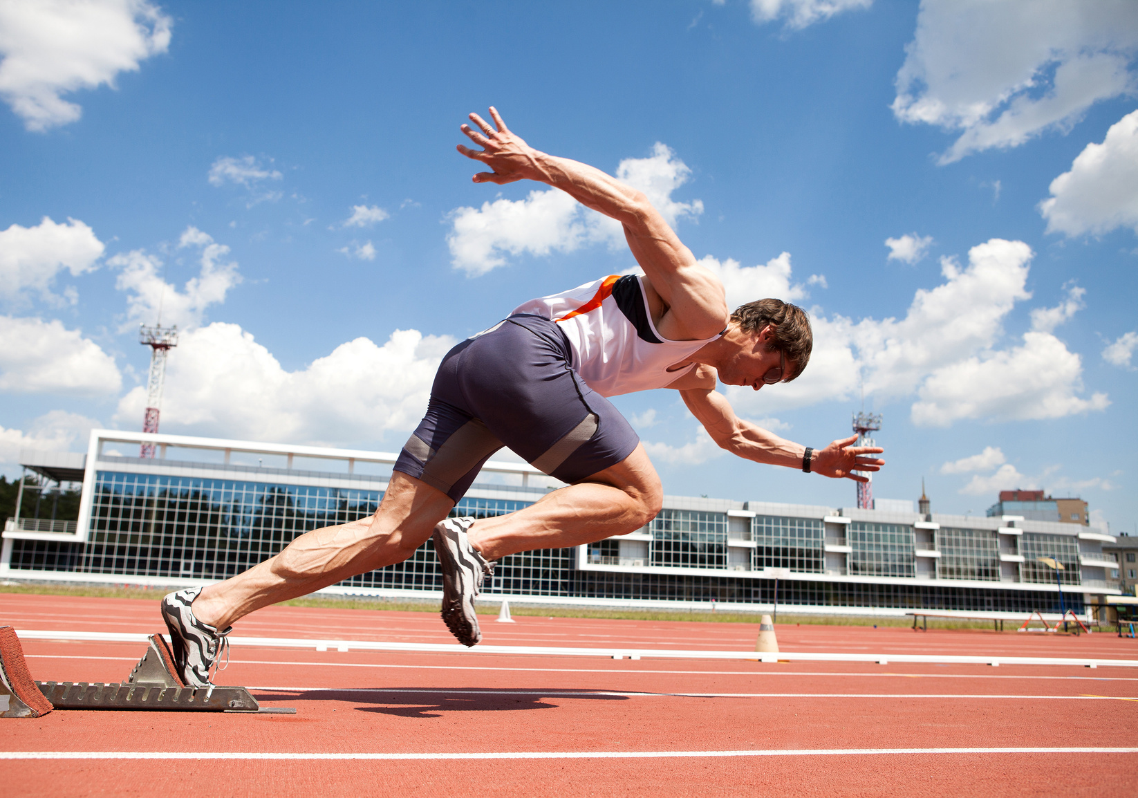 runner starting race