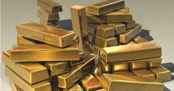 stack of gold