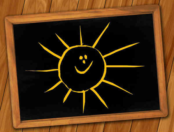 smiling sun