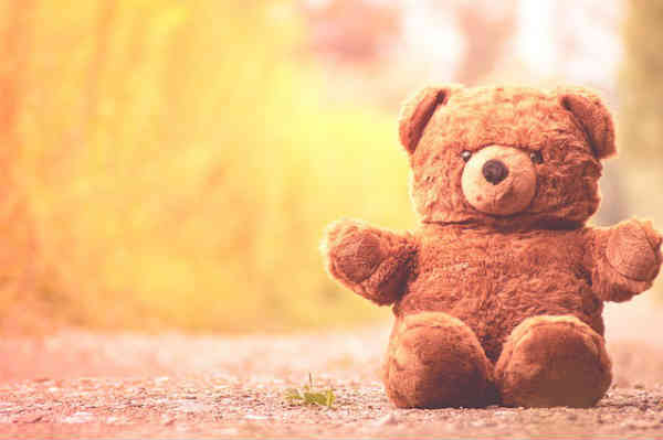 teddy bear giving a hug
