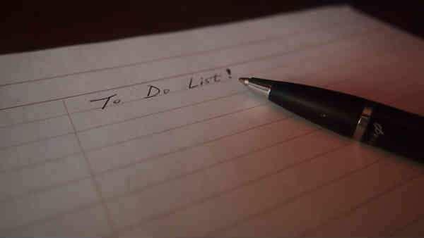 to do list